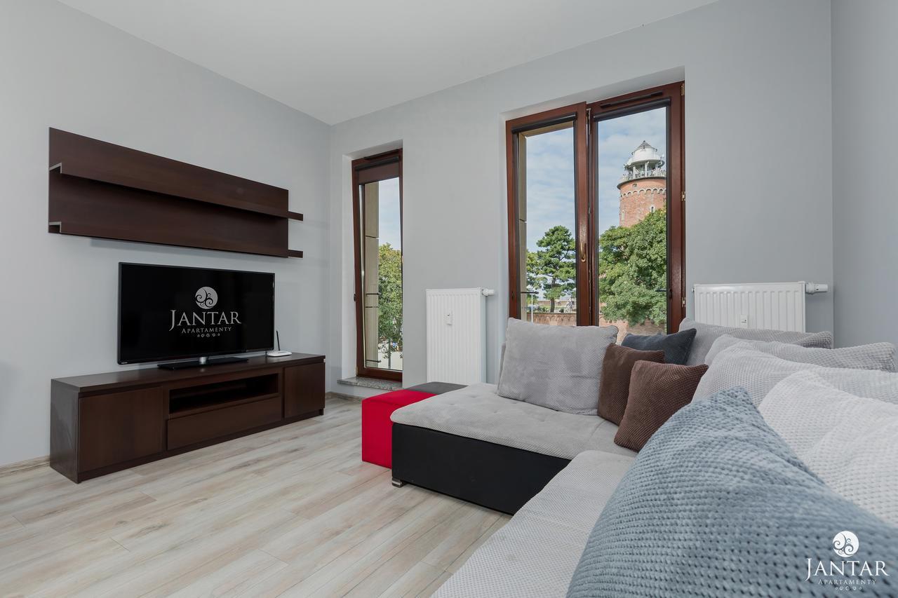 Jantar Apartamenty Lighthouse Port Kolobrzeg Dış mekan fotoğraf